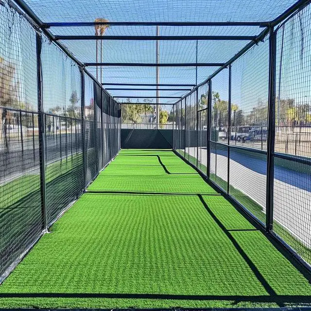 Main image of Yescom 6'x66' Batting Cage Synthetic Turf Field Artificial Grass Rug Roll 4pcs 33'x3' for Batting Tunnel Baseball & Softball 0.8"H 400 Sq.Ft