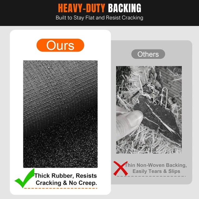 Alt view image 7 of 7 - Yescom 8FTx50FT Black Commercial-Grade Gym Add-on Turf Runway for Sled Track HIFT Training, 0.6"H Elite 17-Yard Sprint Strip for S&C Facility