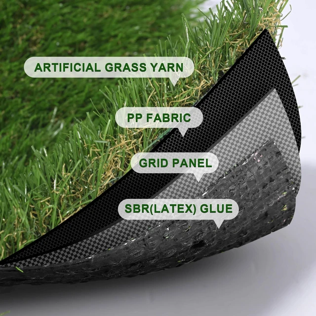 Alt view image 4 of 7 - Yescom 3'x33' Romantic Wedding Aisle Runner Turf 1.38"H Highly-Reusable Commercial Outdoor Event Synthetic Turf