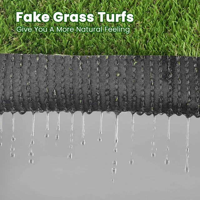 Alt view image 5 of 7 - Yescom 5Ftx65Ft Sports Workout Gym Flooring Turf 0.4 Inch Height for Multi-Sport Training Sled Push Sprint Track