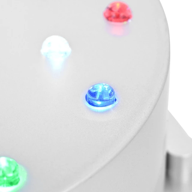 Alt view image 7 of 7 - 6" Mirror Disco Ball w/ Base Rotating Motor Stage Lighting RGB DJ Party Club