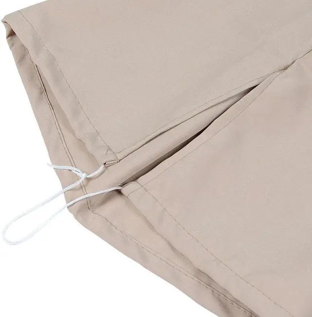 Alt view image 4 of 12 - Outdoor Patio Umbrella Protective Cover Bag Polyester UV Resistance 7 to 10 Ft