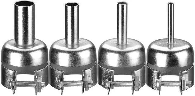 Main image of 4pcs Soldering Nozzles Replacement For Hot Air Gun SMD Rework Station 852D+8508D