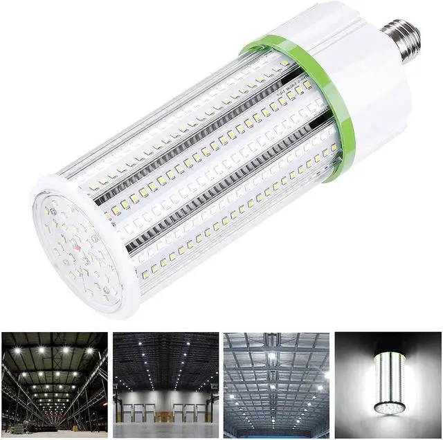 Main image of 60W LED Corn Light Bulb E26 7800LM 5000K 416Pcs SMD2835 UL Listed Garage Factory Warehouse