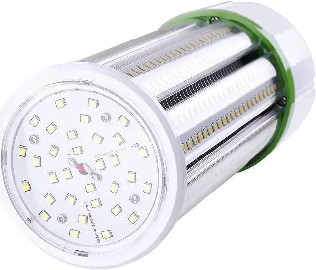 Alt view image 4 of 7 - 60W LED Corn Light Bulb E26 7800LM 5000K 416Pcs SMD2835 UL Listed Garage Factory Warehouse