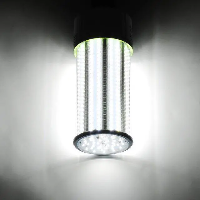Alt view image 6 of 7 - 60W LED Corn Light Bulb E26 7800LM 5000K 416Pcs SMD2835 UL Listed Garage Factory Warehouse