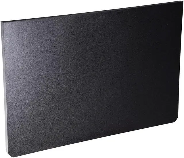 Alt view image 4 of 12 - Wall Mounted Floating Folding Computer Desk 23 5/8" x 15 3/4" 50lbs Weight Capacity PC Table Black