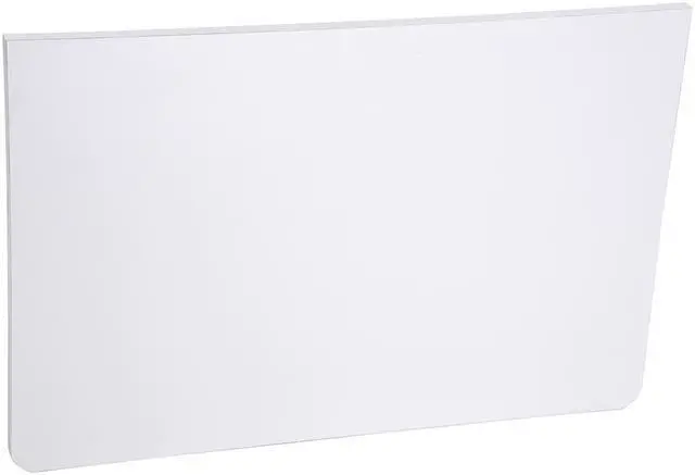 Alt view image 9 of 10 - Wall Mounted Floating Folding Computer Desk 23 5/8" x 15 3/4" 66lbs Weight Capacity PC Table White