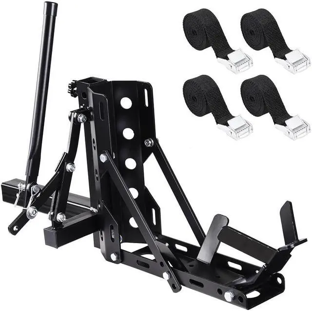 Main image of 800lb Motorcycle Scooter Carrier 2" Tow Receiver Trailer Hauler Hitch Mount Rack