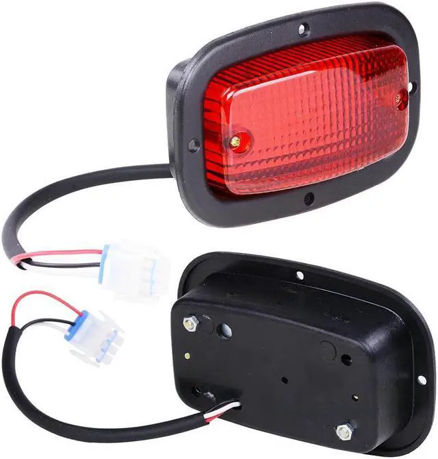 Alt view image 3 of 12 - Yescom Halogen Headlights & LED Tail Lights Kit Fit Club Car DS 1993-UP Model Golf Cart