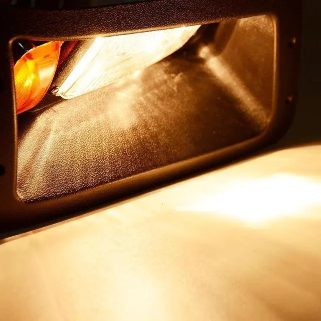 Alt view image 5 of 12 - Yescom Halogen Headlights & LED Tail Lights Kit Fit Club Car DS 1993-UP Model Golf Cart