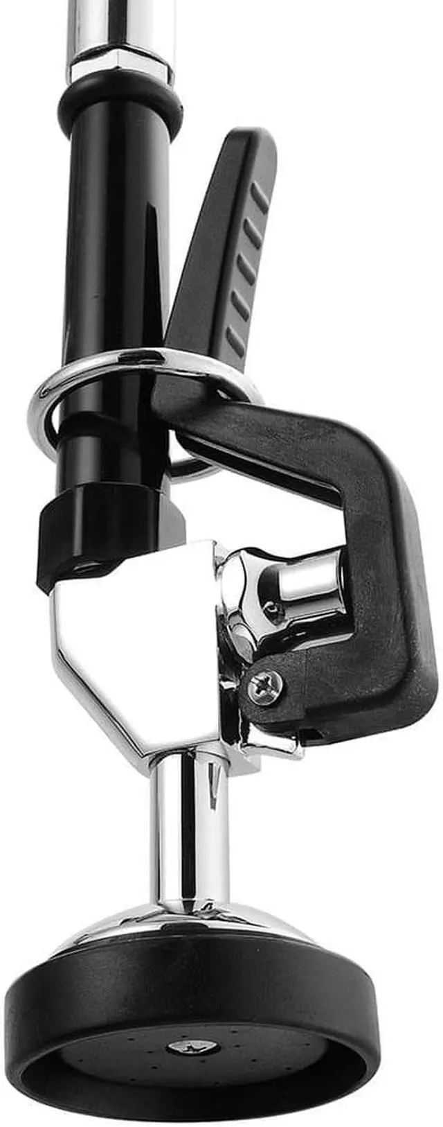 Alt view image 7 of 13 - Aquaterior® Chrome Commercial Kitchen Restaurant 8" Center Splashmount Pre-Rinse Faucet CUPC NSF