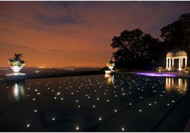 Alt view image 5 of 12 - Set of 5 Warm White LED Deck Lights Garden Malls Landscape LED Lights Low Voltage Waterproof