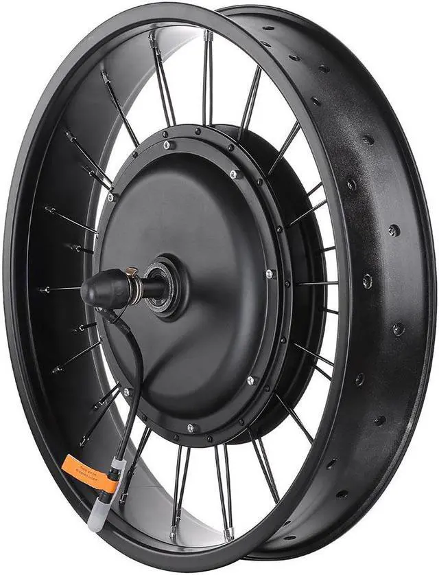Alt view image 5 of 14 - Yescom 20"x4" Fat Tire 48V Ebike Electric Front Wheel Bicycle Conversion Kit 1000W Dual Controller