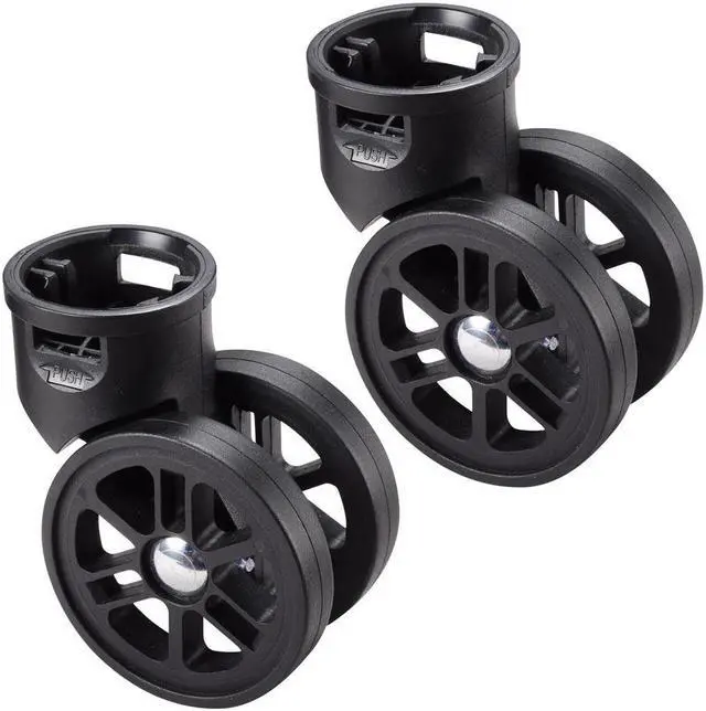 Main image of Byootique 2Pcs 2" Swivel Replacement Wheels 360 Degree Rotate Caster for AW Makeup Case