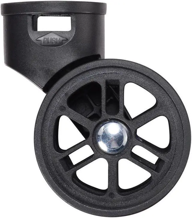 Alt view image 2 of 6 - Byootique 2Pcs 2" Swivel Replacement Wheels 360 Degree Rotate Caster for AW Makeup Case