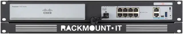 Alt view image 3 of 5 - Rackmount.IT - RM-CI-T8 Kit for Cisco Firepower 1010 / ASA 5506-X