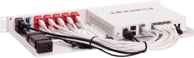 Alt view image 2 of 5 - Rackmount.IT | RM-FR-T15 | Rack Mount Kit for FortiGate 80F & 81F