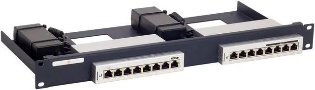 Alt view image 2 of 7 - R RACKMOUNT·IT Rack Mount Kit for 8-Port Managed Gigabit Unifi Switch 8 and 8-60W (RM-UB-T1)