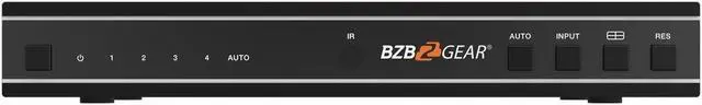 Alt view image 5 of 7 - BZBGEAR 4x1 4K UHD HDMI Seamless Switcher Quad MultiViewer with Audio De-embedder