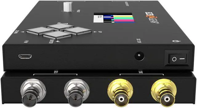 Alt view image 2 of 7 - BZBGEAR 4K UHD 12G-SDI Video G2 Test Pattern Generator (Support 12G/6G/3G/HD/SD-SDI)