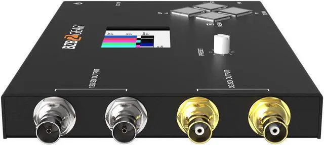 Alt view image 3 of 7 - BZBGEAR 4K UHD 12G-SDI Video G2 Test Pattern Generator (Support 12G/6G/3G/HD/SD-SDI)