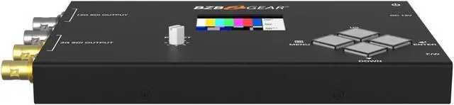 Alt view image 4 of 7 - BZBGEAR 4K UHD 12G-SDI Video G2 Test Pattern Generator (Support 12G/6G/3G/HD/SD-SDI)