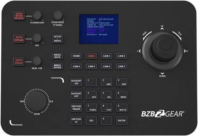 Alt view image 5 of 7 - BZBGEAR Bundle Compact PTZ 1080P FHD 10X Camera with HDMI/SDI/USB 3.0/POE