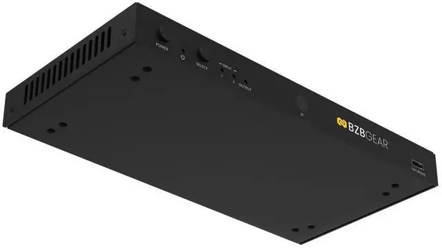 Alt view image 7 of 7 - BZBGEAR 2x1 8K UHD HDMI 2.1 Switcher with Digial/Analog Audio De-Embedding/EDID/RS-232 (8K60/4K120Hz 4:4:4 VRR/ALLM Support)