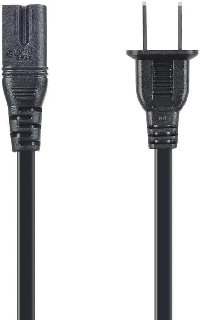 Alt view image 4 of 4 - ABLEGRID 5ft Power Cord Cable Lead For Vizio TV M43-C1 M49-C1 M50-C1 M60-C3 E65-C3