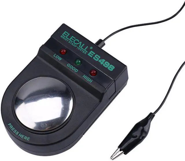 Main image of ES498 Electrostatic Strap Tester Anti Static Anti-Static Wrist Strap Measurement Wrist Strap Tester