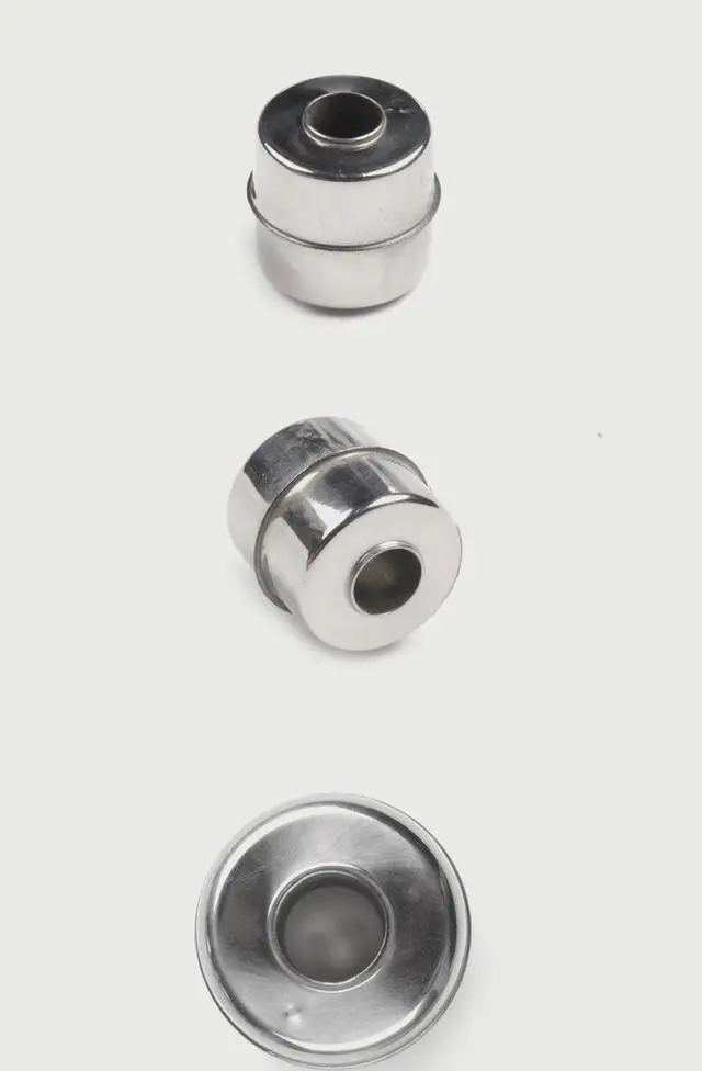 Alt view image 3 of 4 - Magnetic Stainless Steel Float Ball for Water Level Float Switch 28*28*9.5mm Stainless Steel Float Ball - Stainless steel 304