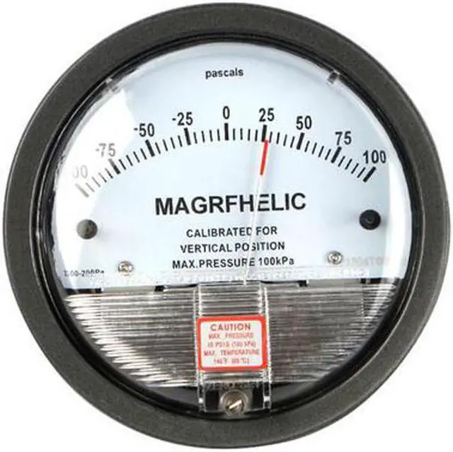 Main image of ELECALL New -100~100PA TE2000 Micro Differential Pressure Gauge High Precision 1/8 "NPT Air Pressure Meter Barometer