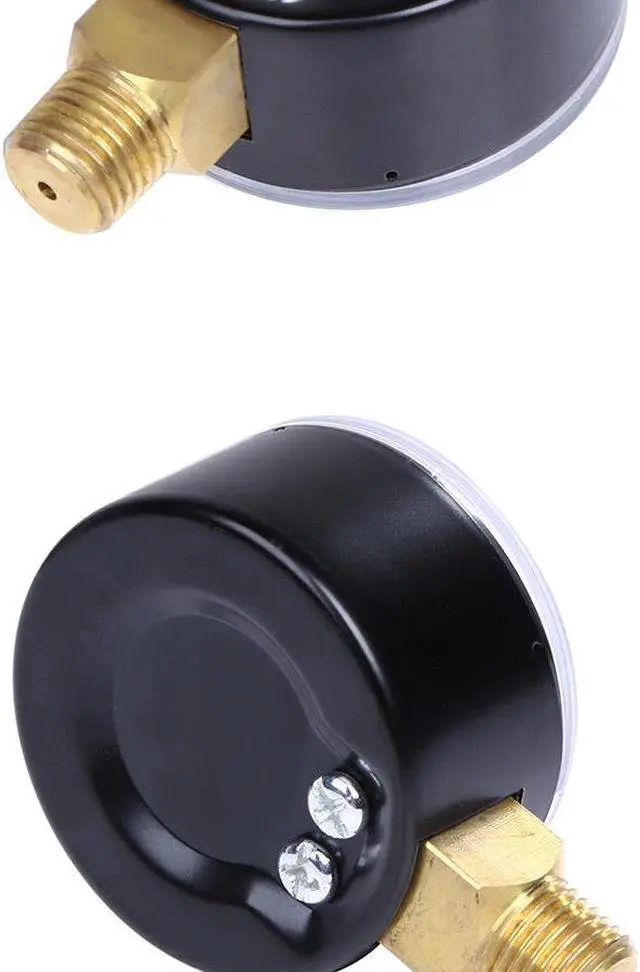 Alt view image 5 of 6 - TS-50-4bar 0-4bar/0-60psi NPT Dial Display Pressure Gauge Measuring Manometer