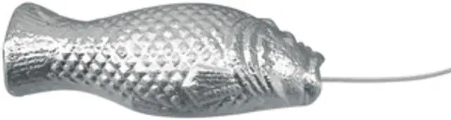 Alt view image 3 of 5 - TECNOSEAL GROUPER ANODE ZINC SUSPENDED W/ CABLE AND CLAMP 00630FISH
