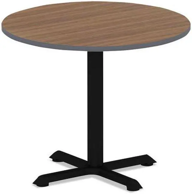 Alt view image 3 of 20 - Alera Hospitality Series Single-Column Bases, 28 1/2"h, 300lb Cap, Steel, Black