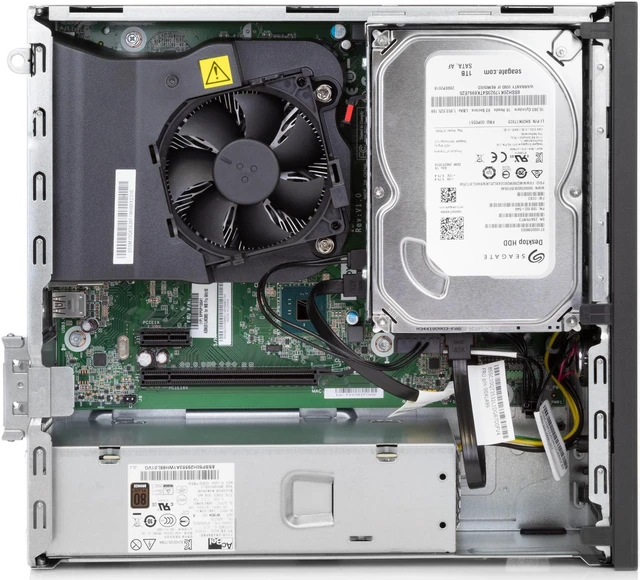 Lenovo ThinkCentre M710e Small Form Desktop, Intel Quad-Core i5-7400 ...