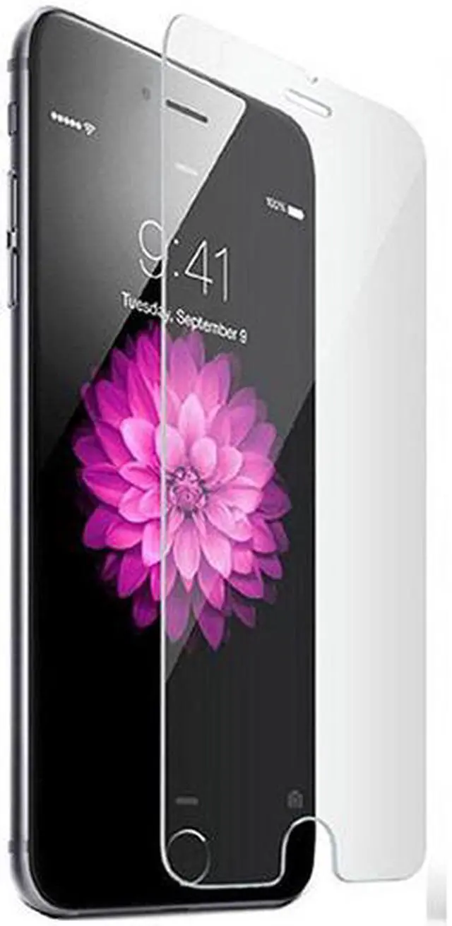 Alt view image 4 of 6 - Hard Tempered Glass Screen Protector Scratch Guard for iPhone 8, iPhone 7