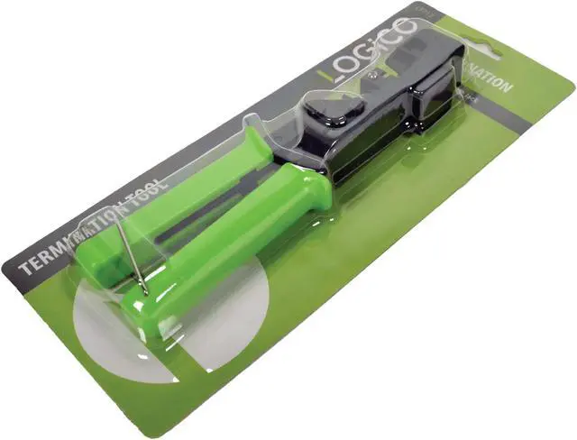 Alt view image 4 of 4 - RJ45 Punch Down Crimping Termination Tool 8 in 1 for LOGICO 90°  Keystone Jacks - Cat6 / Cat6a / Cat5e / Cat5a networking