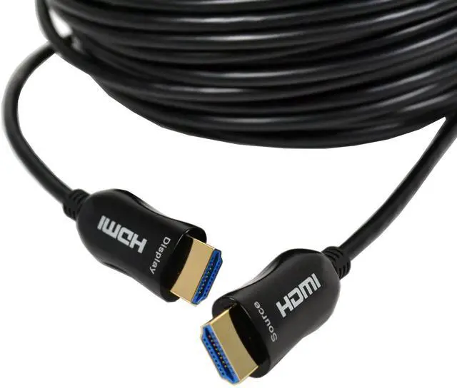 Main image of Logico 60ft FIBER OPTIC HDMI CABLE 8K HDMI 2.0 a/b Compliant, HDCP 2.2 Super High-Speed, Ultra HD HDMI ARC cable with HDR. Perfect for HDTV/Projector/Home Theatre/Roku TV/Apple TV/Video Game Console
