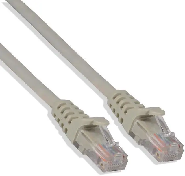 Main image of 2ft Cat5e Cable Ethernet Lan Network RJ45 Patch Cord Internet Gray (50 Pack)