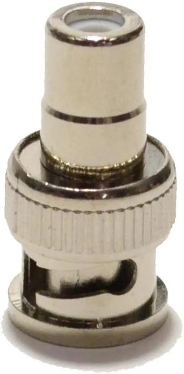 Alt view image 3 of 3 - 50 pack BNC Male to RCA Female Connector Adapter Coaxial CCTV