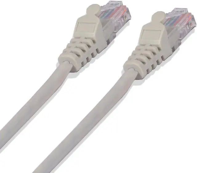 Alt view image 2 of 3 - Gray 1-foot premium Cat6 Patch LAN Ethernet Network Cable (10 Pack)