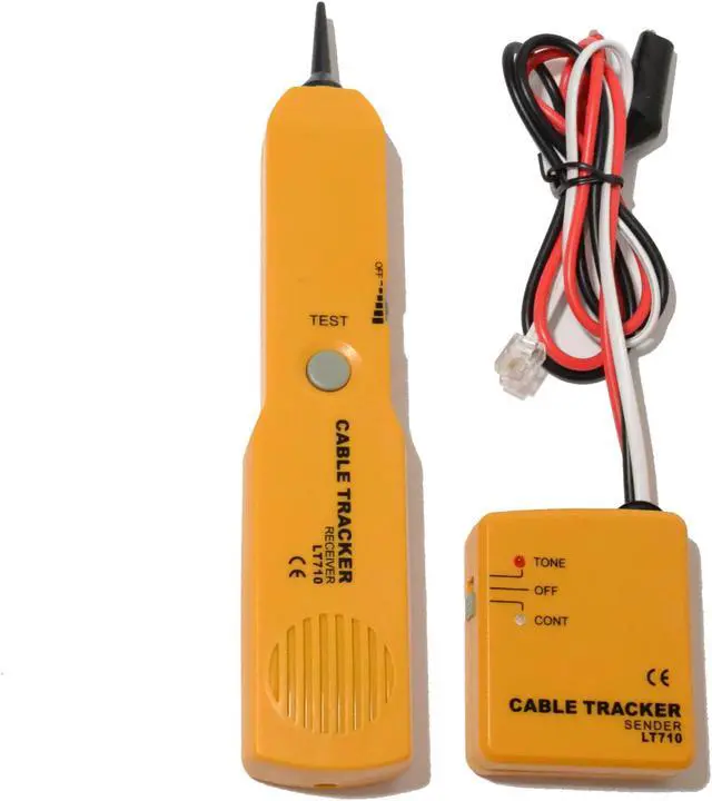 Main image of RJ11 Network Cable Tracker Line Finder Wire Tracer Tone Generator Probe Tester