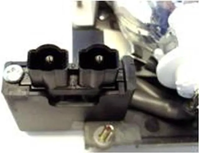 Alt view image 3 of 3 - Mitsubishi ES10U  OEM Replacement Projector Lamp . Includes New Ushio P-VIP 250W Bulb and Housing