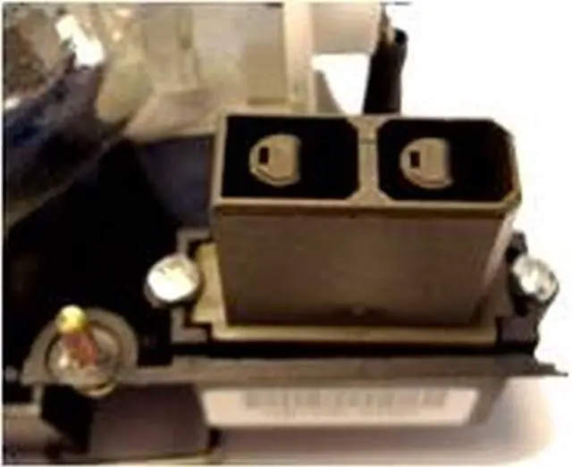 Alt view image 3 of 4 - Mitsubishi LVP-X300J  OEM Replacement Projector Lamp . Includes New Ushio NSH 190W Bulb and Housing