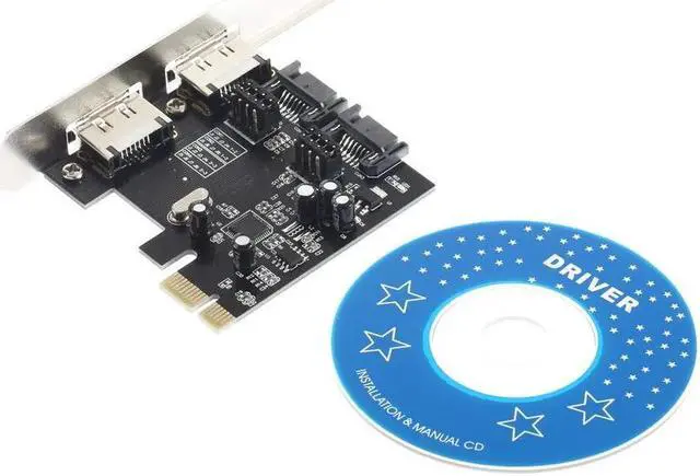Main image of PCI-E To SATA 3.0 Three Generations PCIE SATA3 Expansion Card PCI-E Adapter