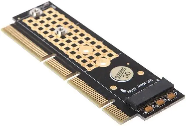 Alt view image 5 of 6 - M.2 NGFF NVMe SSD To PCI-E 3.0 X16/X8/X4 Adapter Expansion Card For 1U/2U Server