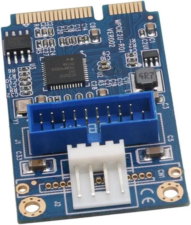 Main image of MINI PCIE to USB3.0 Adapter Card MINI PCI-E to19 pin USB 3.0 Expansion Card