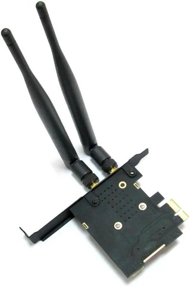 Alt view image 5 of 6 - WiFi Ethernet Network Card 802.11a/b/g/n/ac Wireless PCI Express Card Adapter for Desktop Compatible Slot PCI-E X1/X4/X8/X16